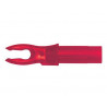 encoche Bohning A-Nock rouge translucide Ruby