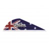 vane plastique Bohning Blazer Australian Flag