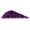vane plastique Bohning Blazer violet tigré